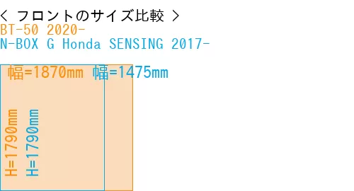 #BT-50 2020- + N-BOX G Honda SENSING 2017-